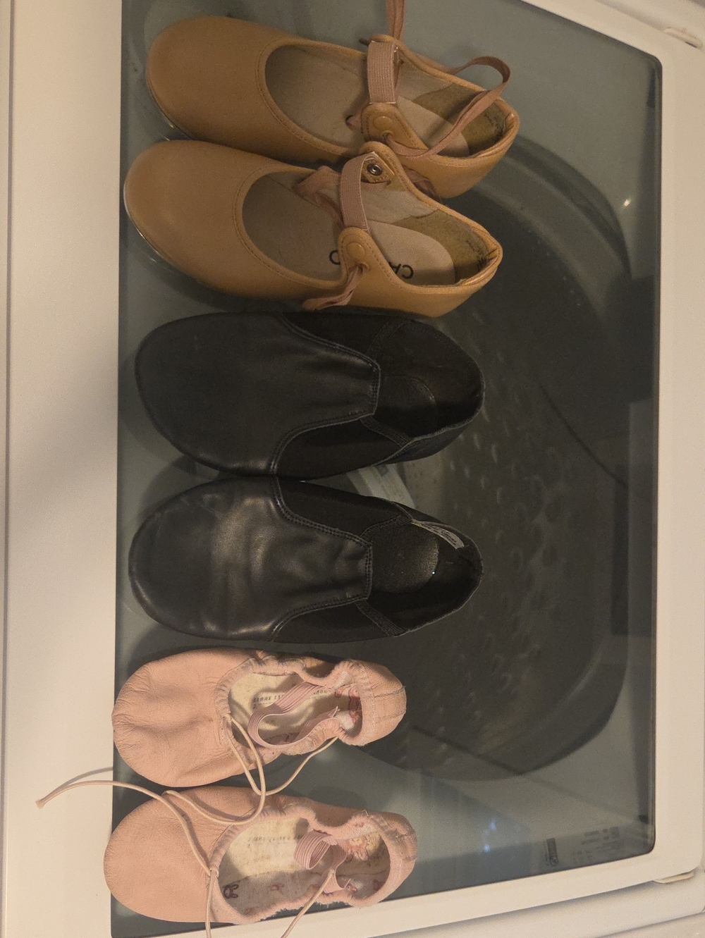Girls Tap, Ballet And Jazz Shoes